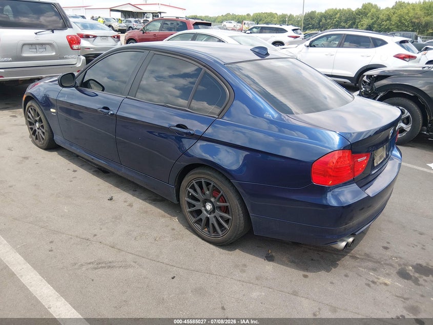 2011 BMW 3 series VIN WBAPK5C59BA995921 IAAI salvage auction — NORMAL WEAR, Clear (North Carolina), sold $375 on 2026-07-16 (photo 3)