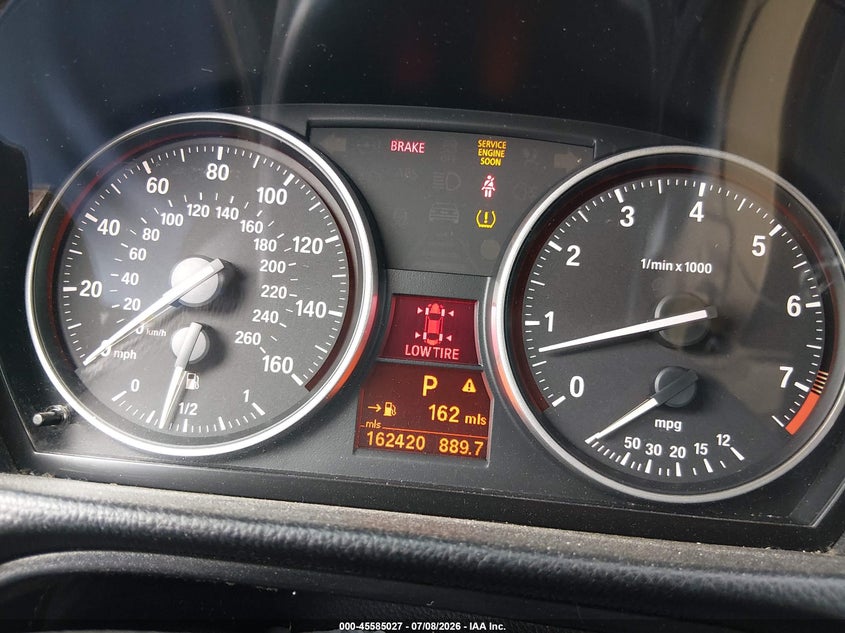 2011 BMW 3 series VIN WBAPK5C59BA995921 IAAI salvage auction — NORMAL WEAR, Clear (North Carolina), sold $375 on 2026-07-16 (photo 7)