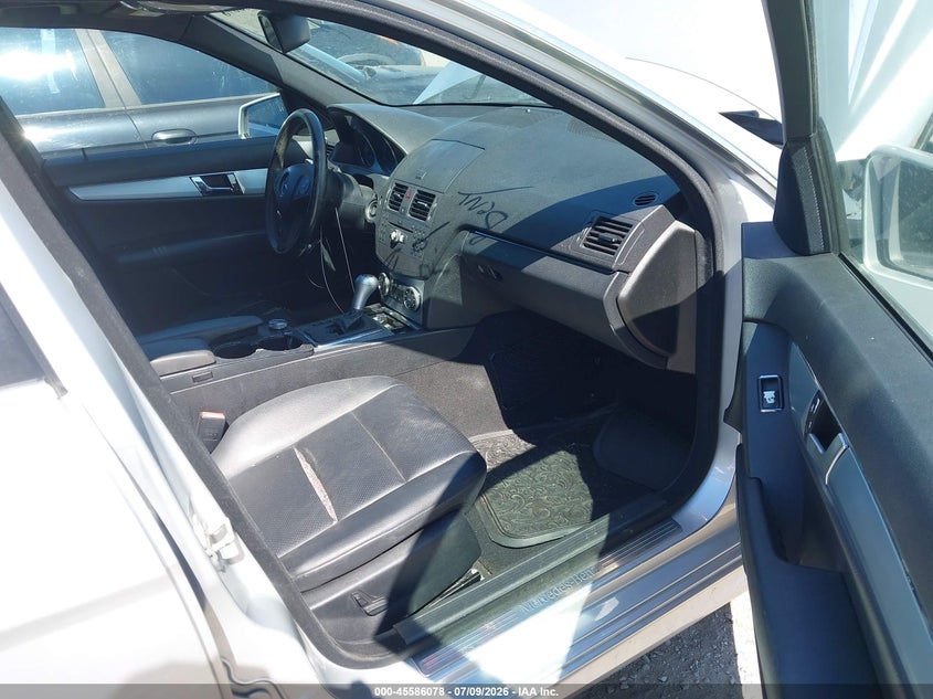 2010 Mercedes-benz C class VIN WDDGF5EB8AF426172 IAAI salvage auction — FRONT END, Salvage (California), sold $675 on 2026-08-02 (photo 5)