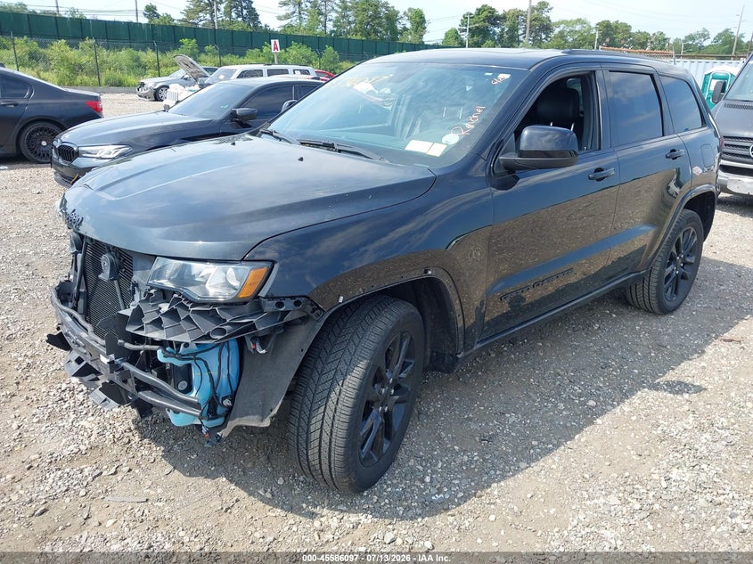 2020 Jeep Grand cherokee VIN 1C4RJFAG1LC169224 IAAI salvage auction — FRONT END, Wait Title, sold $6,100 on 2026-08-07 (photo 2)
