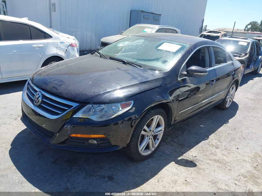 2010 Volkswagen Cc VIN WVWNP7AN5AE555244 IAAI salvage auction — THEFT, Salvage (California), sold $275 on 2026-08-20 (photo 2)