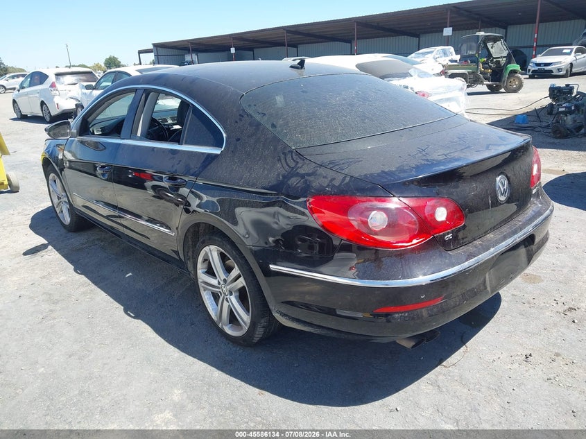2010 Volkswagen Cc VIN WVWNP7AN5AE555244 IAAI salvage auction — THEFT, Salvage (California), sold $275 on 2026-08-20 (photo 3)