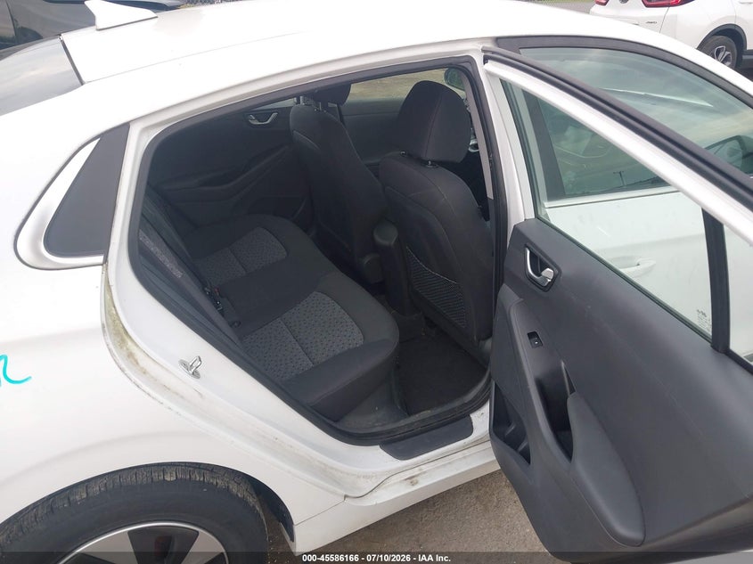 2017 Hyundai Ioniq VIN KMHC75LC8HU039737 IAAI salvage auction — FRONT & REAR, Clear (Virginia), sold $1,450 on 2026-07-28 (photo 8)