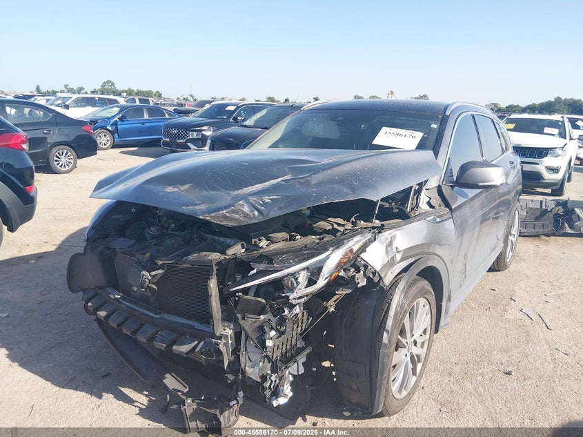 2023 Infiniti Qx50 VIN 3PCAJ5BA4PF119377 IAAI salvage auction — FRONT END, Original (Texas), sold $3,000 on 2026-09-02 (photo 2)