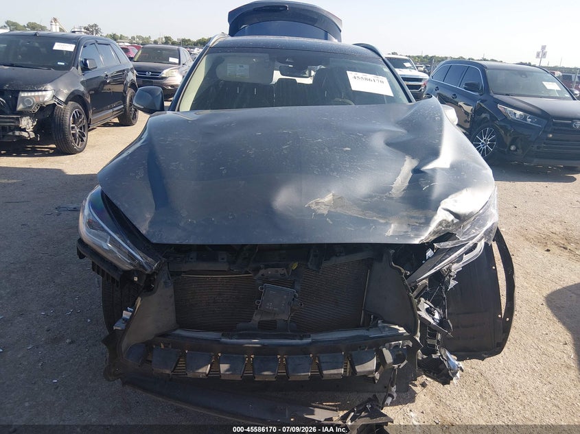 2023 Infiniti Qx50 VIN 3PCAJ5BA4PF119377 IAAI salvage auction — FRONT END, Original (Texas), sold $3,000 on 2026-09-02 (photo 6)