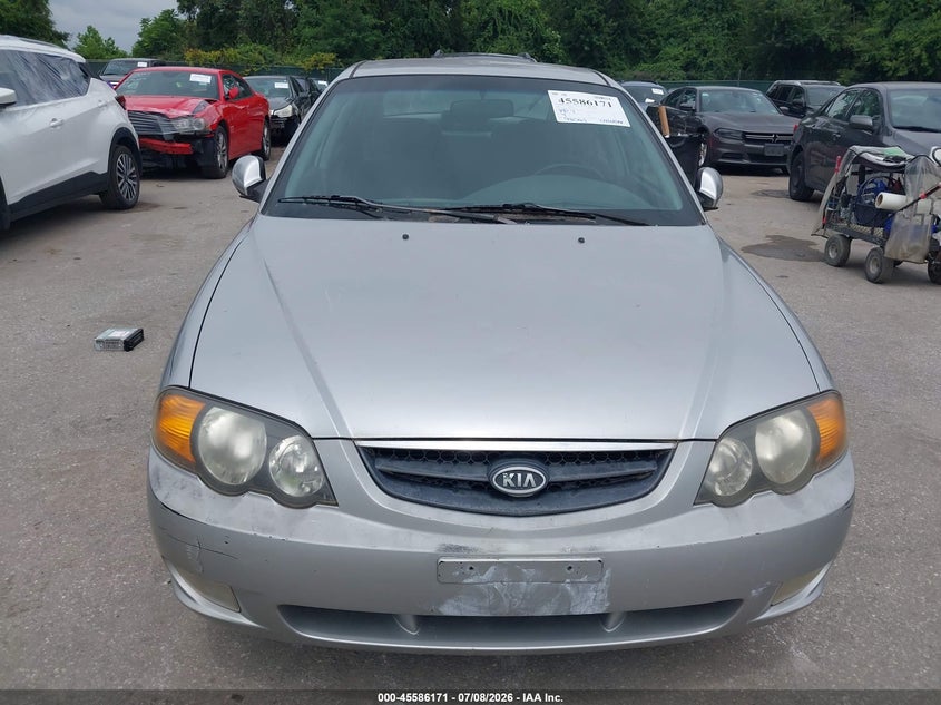 2004 Kia Spectra VIN KNAFB161945136871 IAAI salvage auction — NORMAL WEAR, Clear (Maryland), sold $400 on 2026-07-16 (photo 6)