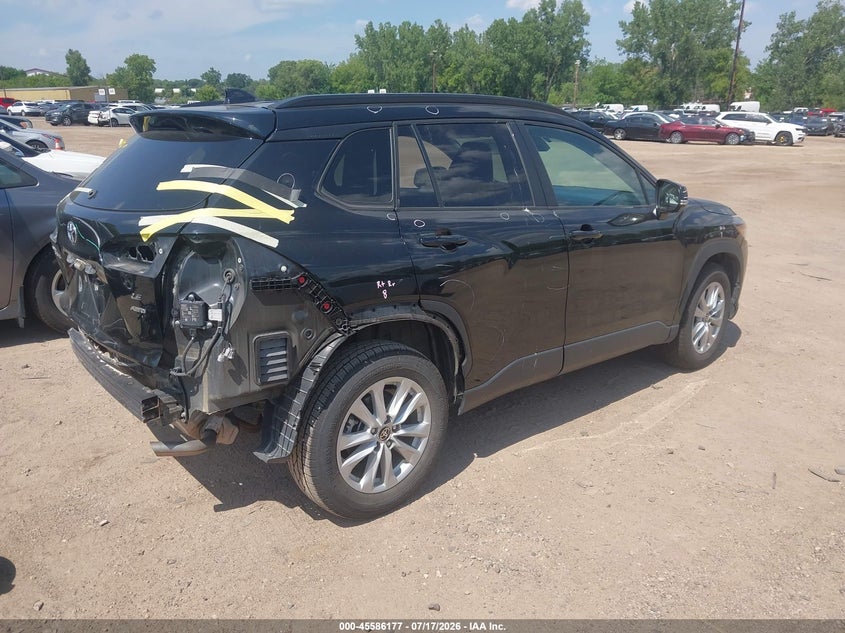 2022 Toyota Corolla cross VIN 7MUCAABG4NV019235 IAAI salvage auction — ALL OVER, Salvage Title, sold $7,050 on 2026-09-02 (photo 4)