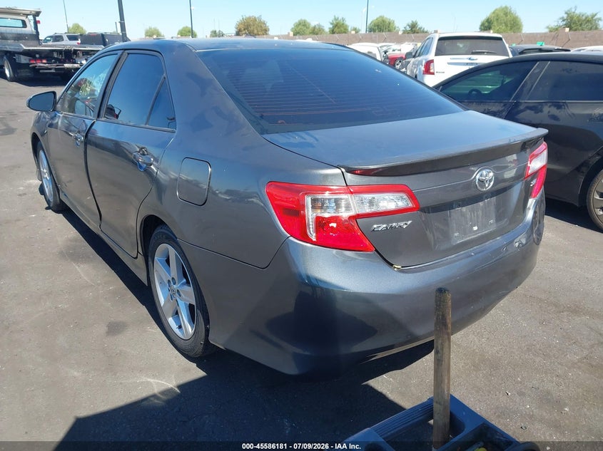 2013 Toyota Camry VIN 4T1BF1FK9DU262468 IAAI salvage auction — REAR END, Salvage Title, sold $3,200 on 2026-07-19 (photo 3)