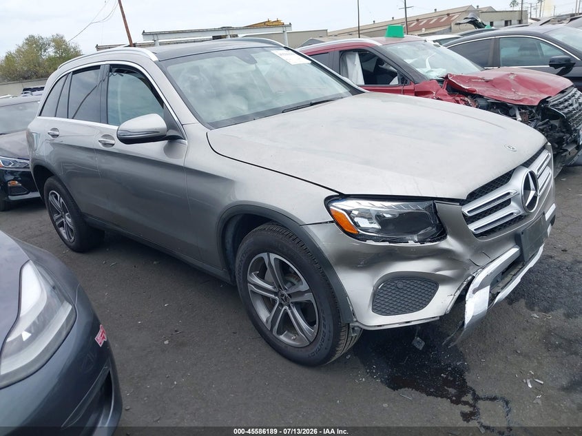 2019 Mercedes-benz Glc VIN WDC0G4JB5KF630531 IAAI salvage auction — RIGHT FRONT, Salvage Certificate (California), sold $7,825 on 2026-07-22 (photo 1)