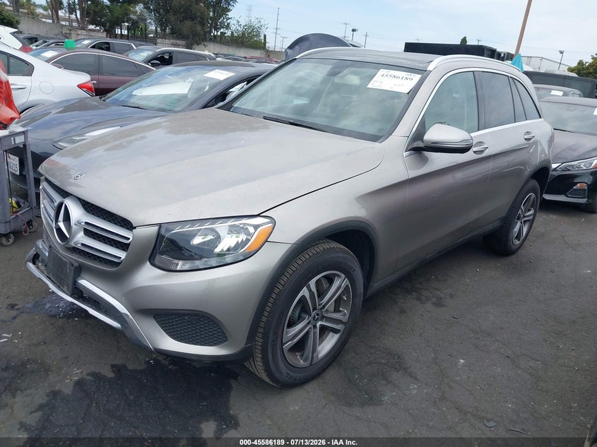 2019 Mercedes-benz Glc VIN WDC0G4JB5KF630531 IAAI salvage auction — RIGHT FRONT, Salvage Certificate (California), sold $7,825 on 2026-07-22 (photo 2)