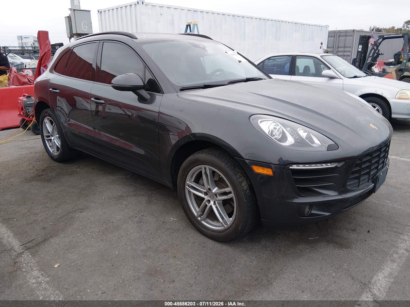 2017 Porsche Macan VIN WP1AA2A57HLB83655 IAAI salvage auction — UNKNOWN, Salvage Title, sold $6,200 on 2026-08-01 (photo 1)