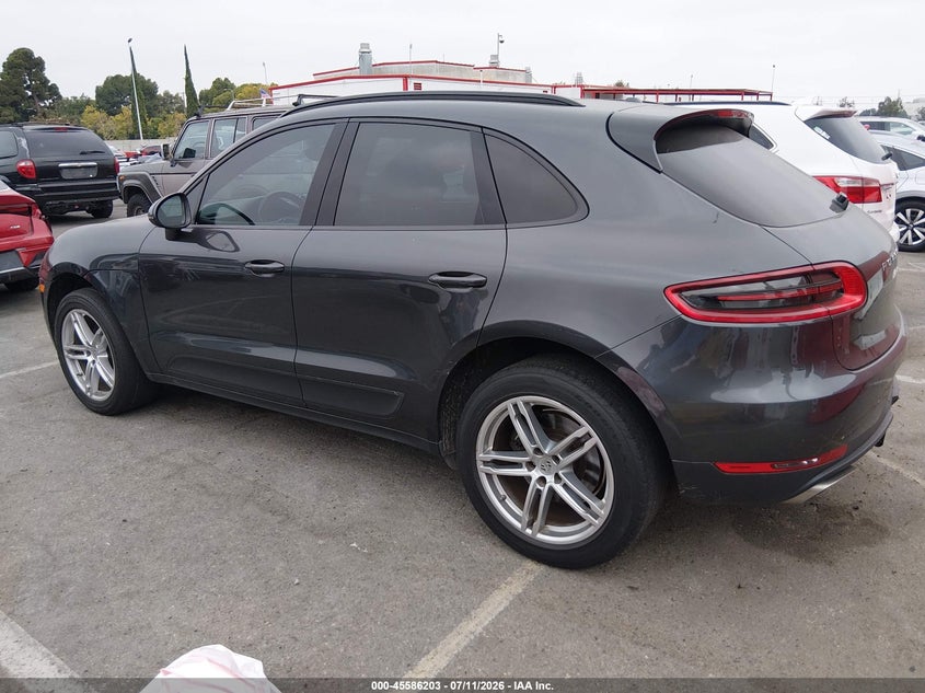2017 Porsche Macan VIN WP1AA2A57HLB83655 IAAI salvage auction — UNKNOWN, Salvage Title, sold $6,200 on 2026-08-01 (photo 3)