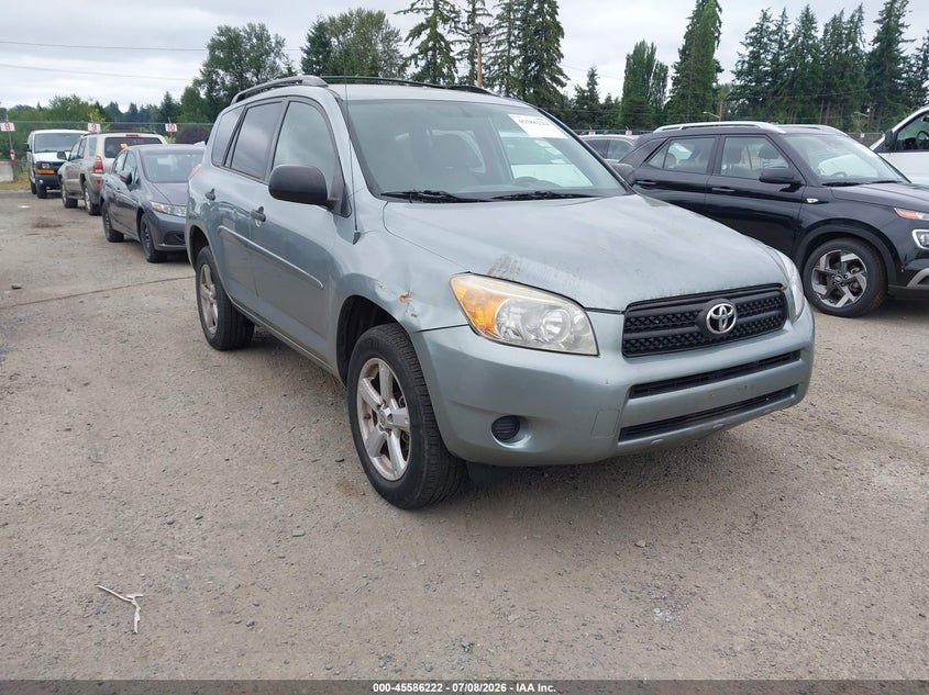 2007 Toyota Rav4 VIN JTMBD33V476045178 IAAI salvage auction — LEFT & RIGHT, Clear (Washington), sold $700 on 2026-07-29 (photo 1)