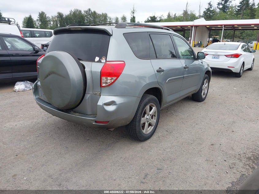 2007 Toyota Rav4 VIN JTMBD33V476045178 IAAI salvage auction — LEFT & RIGHT, Clear (Washington), sold $700 on 2026-07-29 (photo 4)