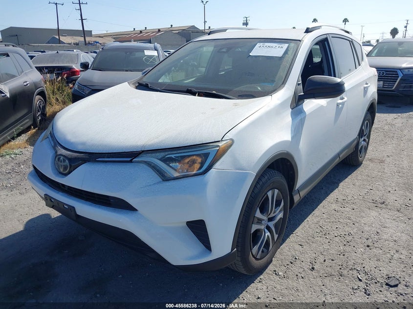 2017 Toyota Rav 4 VIN JTMZFREV6HJ703560 IAAI salvage auction — RIGHT REAR, Salvage Certificate (California), sold $4,550 on 2026-07-22 (photo 2)