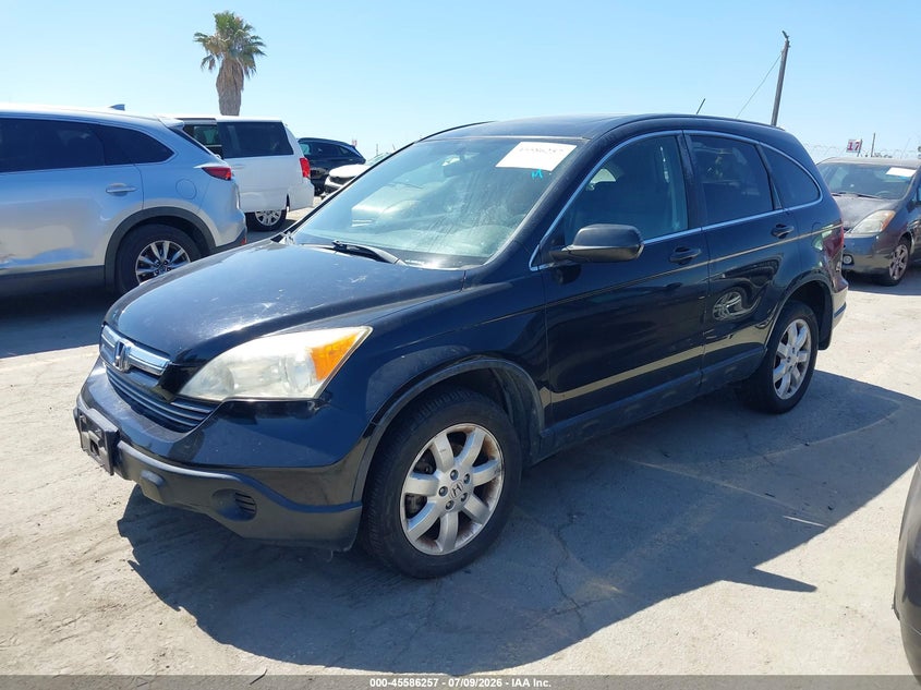 2008 Honda Cr-v VIN JHLRE38568C038842 IAAI salvage auction — RIGHT FRONT, Salvage (California), sold $1,150 on 2026-07-29 (photo 2)