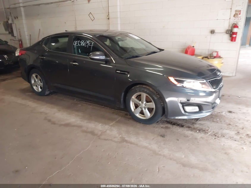 2015 Kia Optima VIN KNAGM4A73F5635633 IAAI salvage auction — NORMAL WEAR, Clear (Minnesota), sold $600 on 2026-07-15 (photo 1)