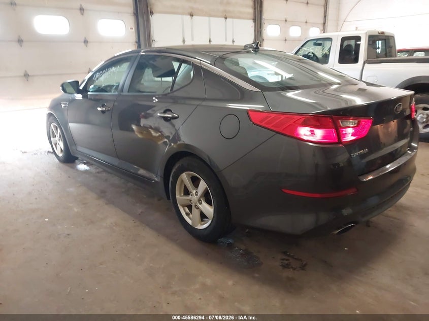 2015 Kia Optima VIN KNAGM4A73F5635633 IAAI salvage auction — NORMAL WEAR, Clear (Minnesota), sold $600 on 2026-07-15 (photo 3)