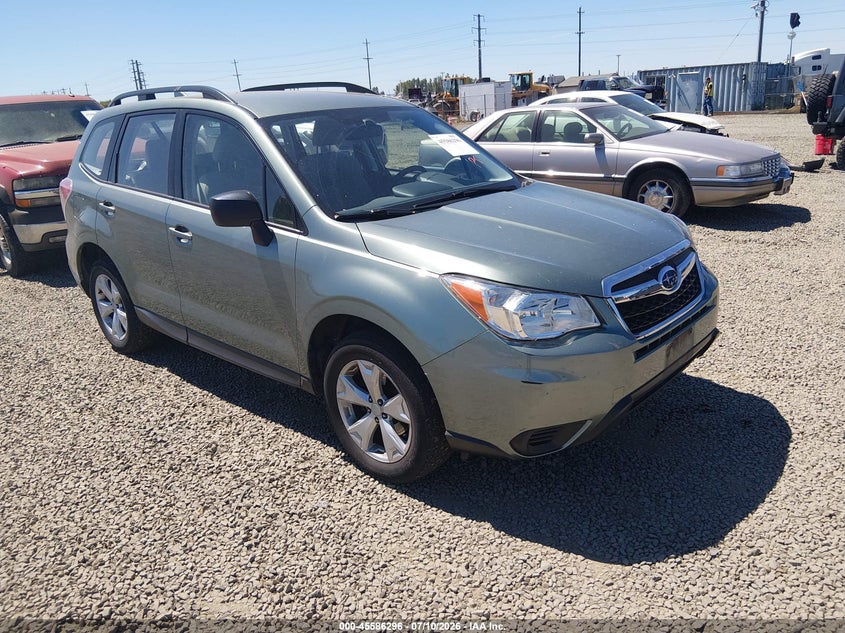 2016 Subaru Forester VIN JF2SJABC0GH505682 IAAI salvage auction — NORMAL WEAR, Clear - Public Restricted (Oregon), sold $7,500 on 2026-07-20 (photo 1)