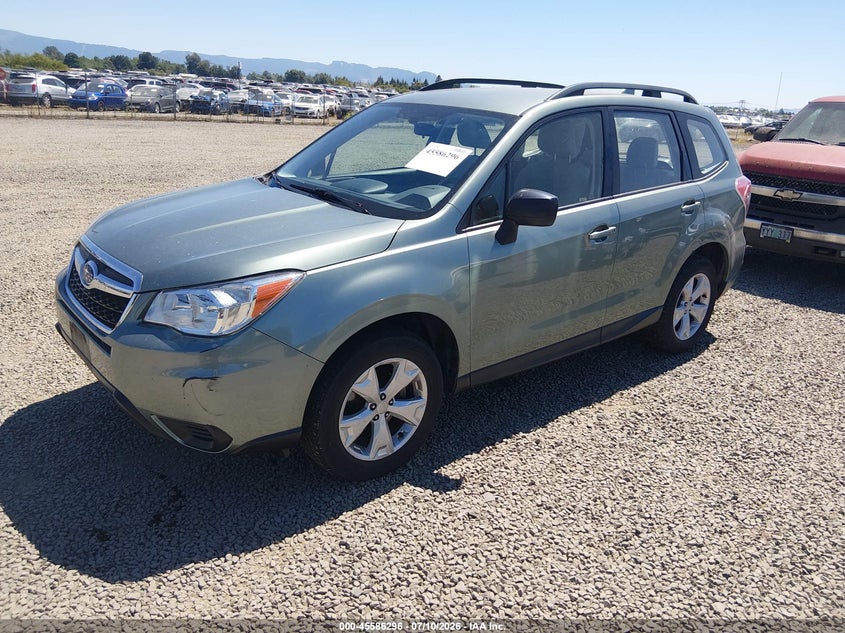 2016 Subaru Forester VIN JF2SJABC0GH505682 IAAI salvage auction — NORMAL WEAR, Clear - Public Restricted (Oregon), sold $7,500 on 2026-07-20 (photo 2)