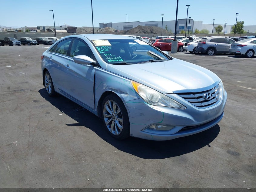 2012 Hyundai Sonata VIN 5NPEC4ABXCH418478 IAAI salvage auction — SIDE, Salvage Certificate (California), sold $800 on 2026-07-16 (photo 1)