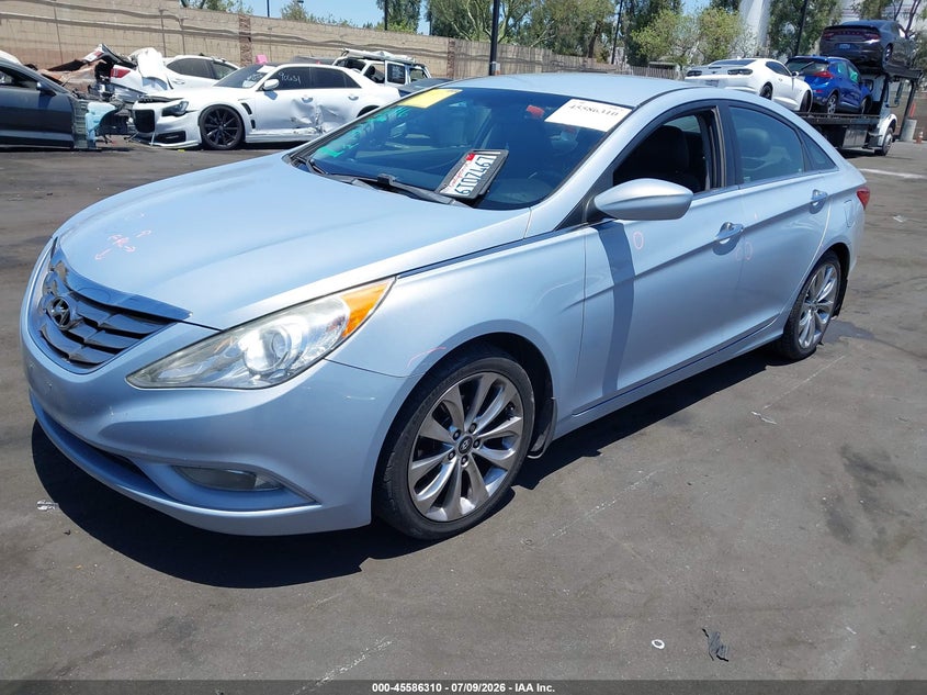 2012 Hyundai Sonata VIN 5NPEC4ABXCH418478 IAAI salvage auction — SIDE, Salvage Certificate (California), sold $800 on 2026-07-16 (photo 2)