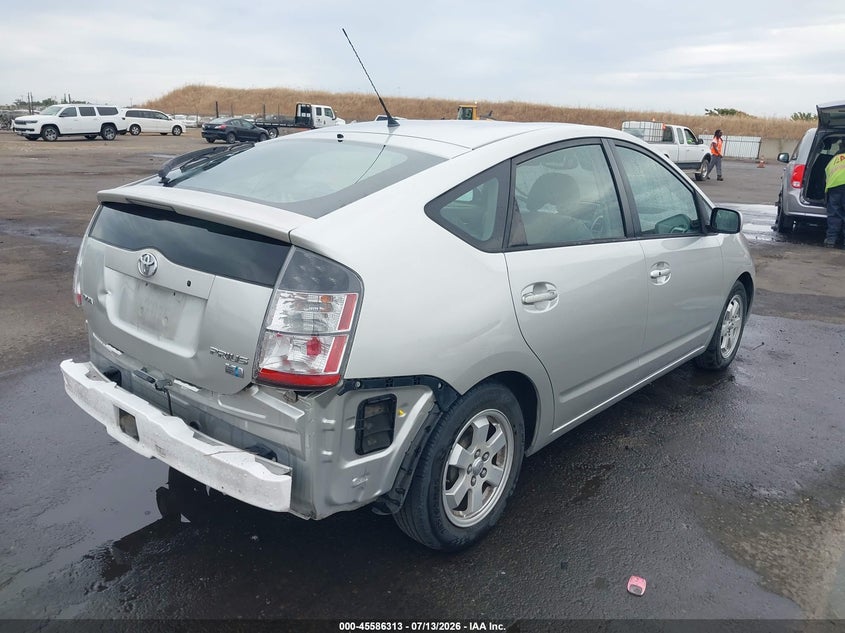 2005 Toyota Prius VIN JTDKB20U853037983 IAAI salvage auction — REAR END, Salvage (California), sold $1,000 on 2026-07-22 (photo 4)