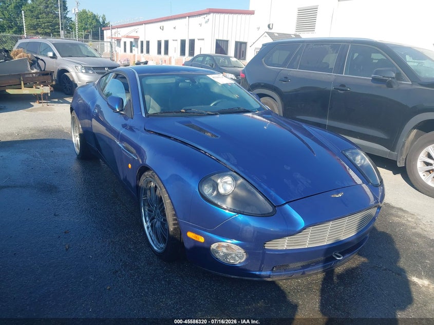 2002 Aston martin Vanquish VIN SCFAC23382B500297 — IAAI salvage auction photo