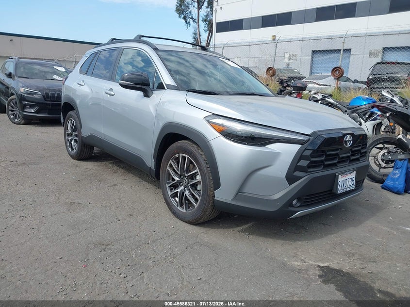 2026 Toyota Corolla cross VIN 7MUDAABG5TV149557 — IAAI salvage auction photo