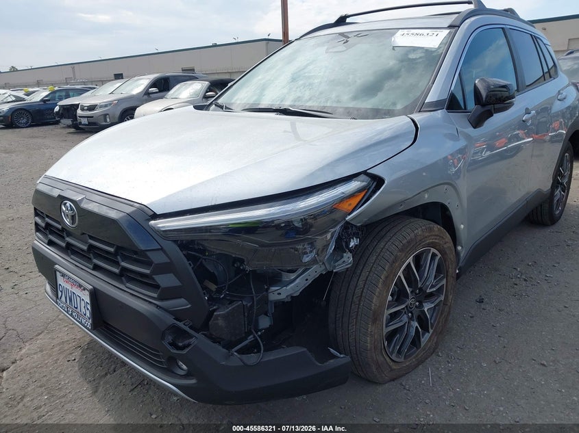 2026 Toyota Corolla cross VIN 7MUDAABG5TV149557 IAAI salvage auction — LEFT FRONT, Salvage Title, sold $15,100 on 2026-09-02 (photo 2)