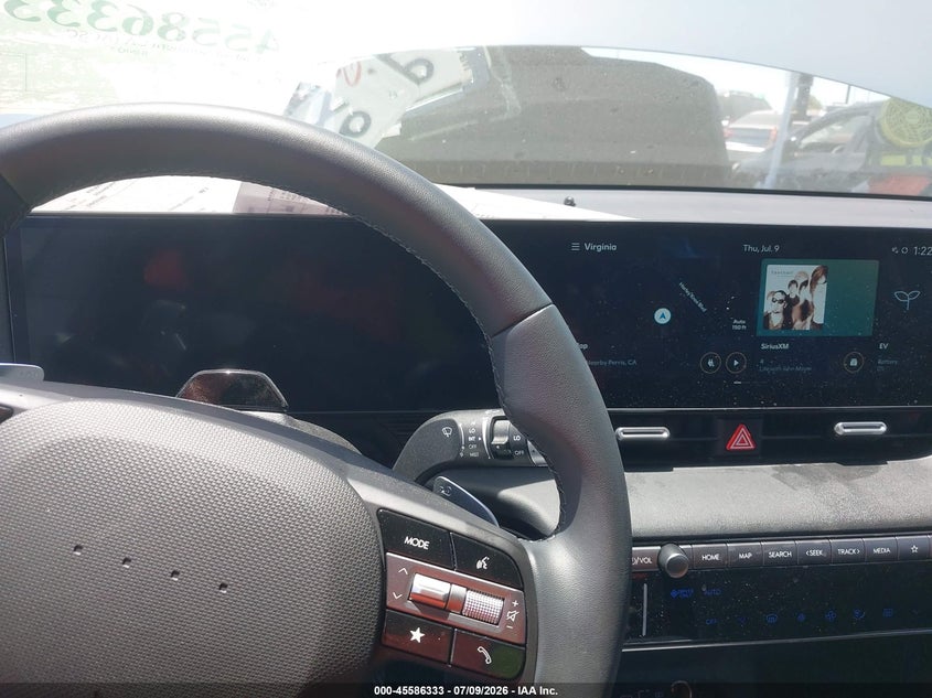 2026 Hyundai Ioniq 5 VIN 7YAKN4DA5TY047060 IAAI salvage auction — FRONT & REAR, Wait Title, sold $8,200 on 2026-08-21 (photo 7)