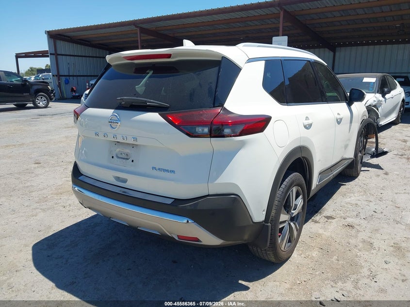 2021 Nissan Rogue VIN JN8AT3DC2MW107964 IAAI salvage auction — THEFT, Salvage Title, sold $6,200 on 2026-07-30 (photo 4)
