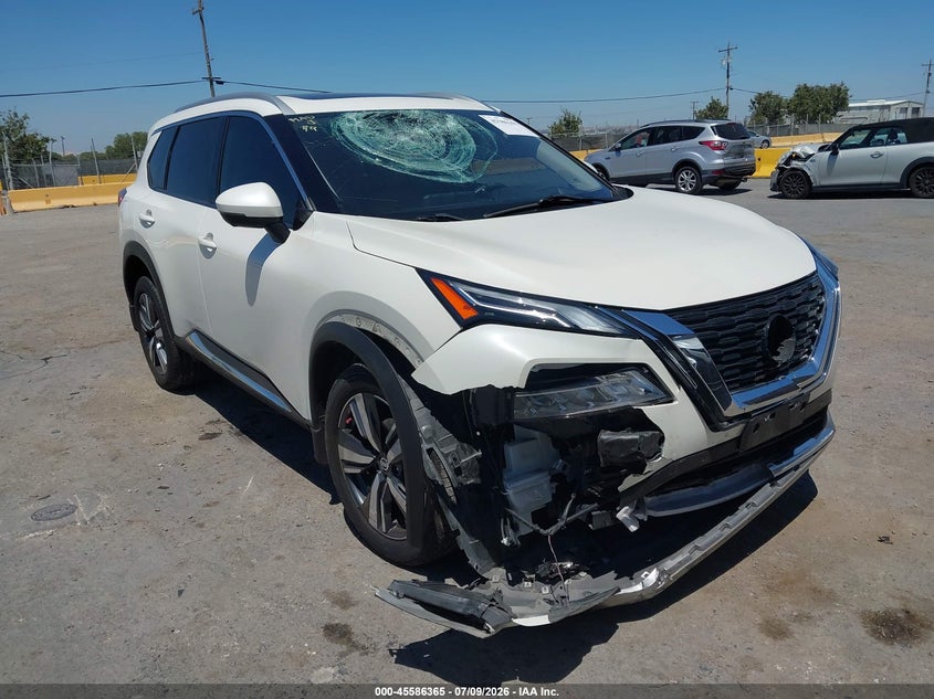 2021 Nissan Rogue VIN JN8AT3DC2MW107964 IAAI salvage auction — THEFT, Salvage Title, sold $6,200 on 2026-07-30 (photo 6)
