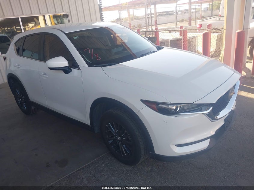 2021 Mazda Cx-5 VIN JM3KFACM1M0385156 IAAI salvage auction — RIGHT FRONT, Salvage (Arizona), sold $6,400 on 2026-07-28 (photo 1)