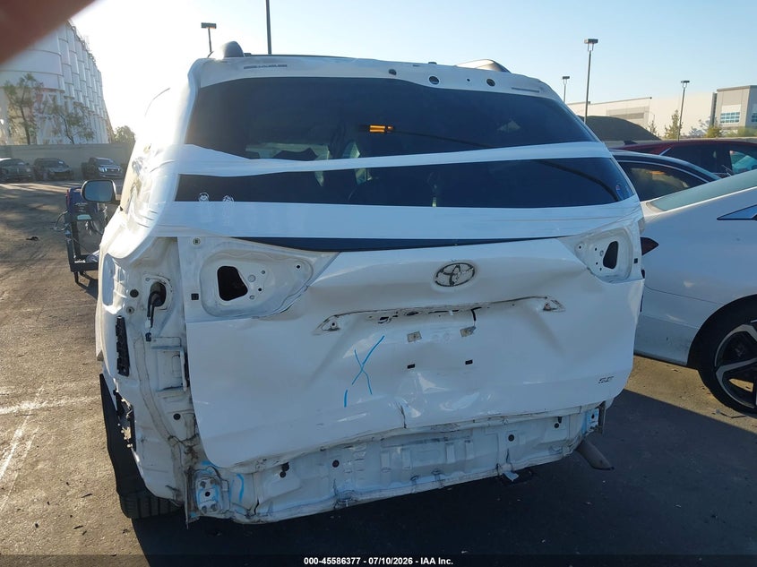 2012 Toyota Sienna VIN 5TDXK3DC7CS225919 IAAI salvage auction — REAR END, Salvage Certificate (California), sold $375 on 2026-07-24 (photo 6)