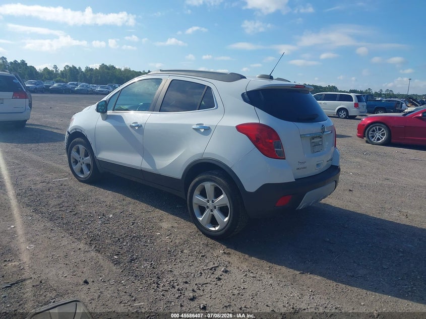 2016 Buick Encore VIN KL4CJESB3GB575787 IAAI salvage auction — NORMAL WEAR, Clear (Florida), sold $375 on 2026-07-31 (photo 3)