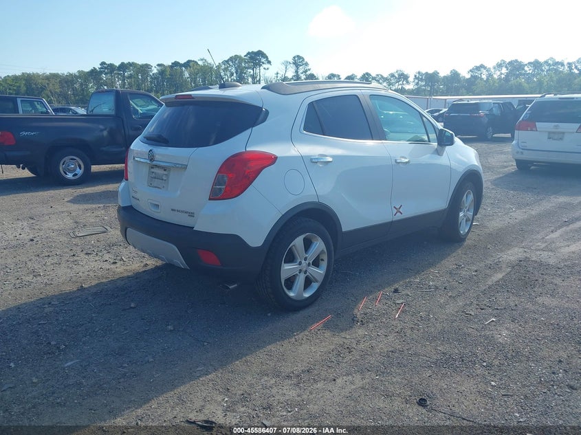 2016 Buick Encore VIN KL4CJESB3GB575787 IAAI salvage auction — NORMAL WEAR, Clear (Florida), sold $375 on 2026-07-31 (photo 4)