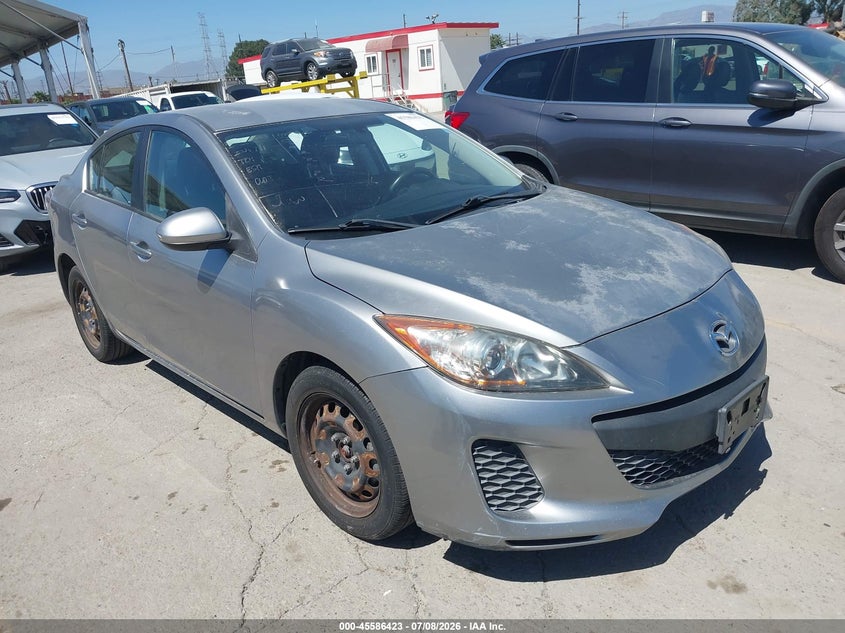 2013 Mazda 3 VIN JM1BL1TG4D1765999 IAAI salvage auction — LEFT SIDE, Salvage (California), sold $700 on 2026-07-22 (photo 1)