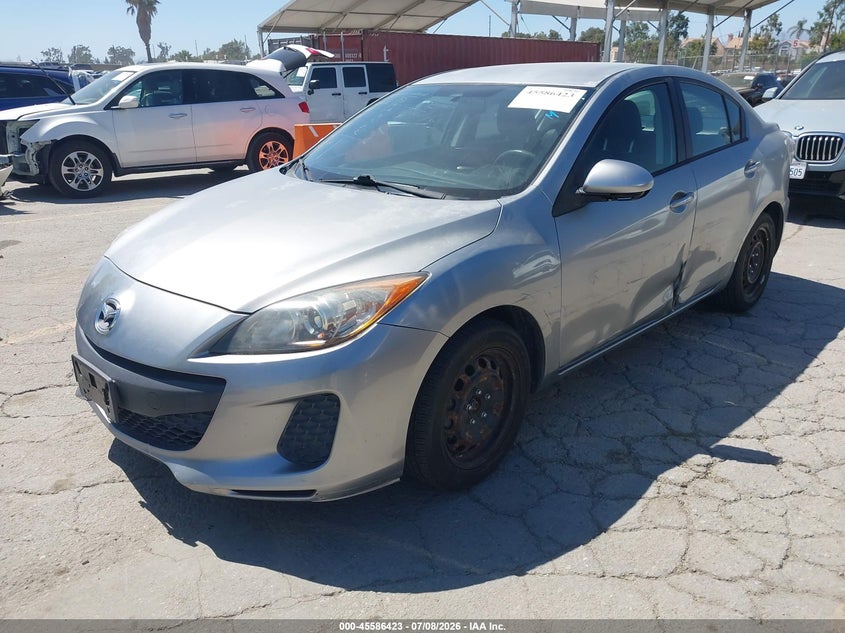 2013 Mazda 3 VIN JM1BL1TG4D1765999 IAAI salvage auction — LEFT SIDE, Salvage (California), sold $700 on 2026-07-22 (photo 2)