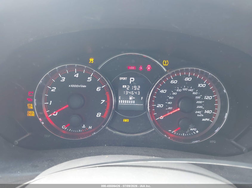 2011 Subaru Forester VIN JF2SHAGC7BH758558 IAAI salvage auction — NORMAL WEAR, Clear (New York), sold $375 on 2026-07-29 (photo 7)