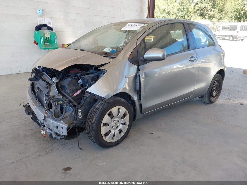 2008 Toyota Yaris VIN JTDJT923X85213897 IAAI salvage auction — FRONT & REAR, Bill Of Sale (Washington), sold $250 on 2026-07-29 (photo 2)