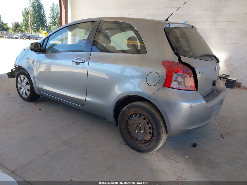2008 Toyota Yaris VIN JTDJT923X85213897 IAAI salvage auction — FRONT & REAR, Bill Of Sale (Washington), sold $250 on 2026-07-29 (photo 3)