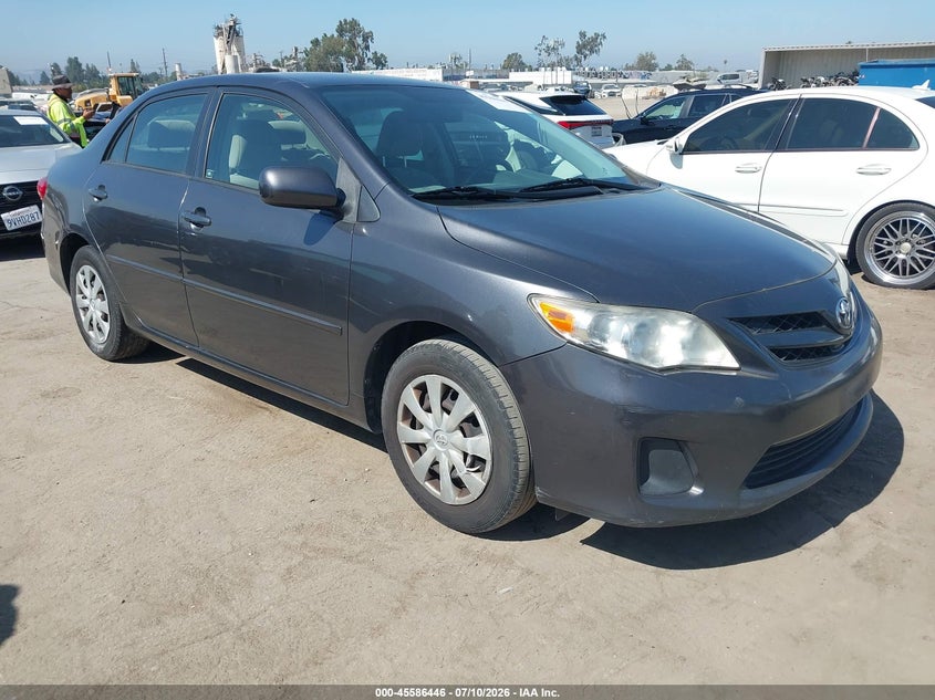 2011 Toyota Corolla VIN JTDBU4EE7B9133751 IAAI salvage auction — REAR END, Salvage (California), sold $25 on 2026-07-29 (photo 1)
