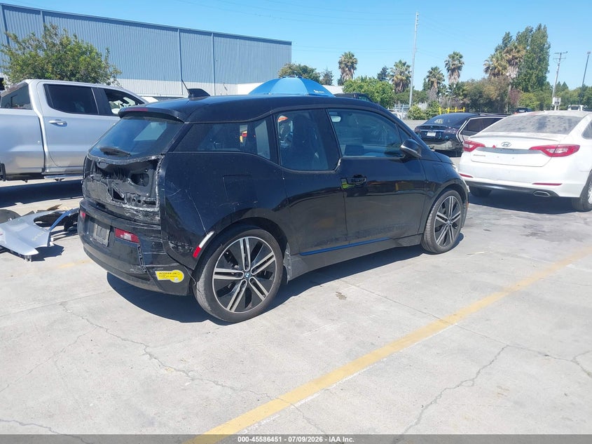 2017 BMW I3 VIN WBY1Z8C38HV892560 IAAI salvage auction — REAR END, Salvage Title, sold $775 on 2026-07-27 (photo 4)