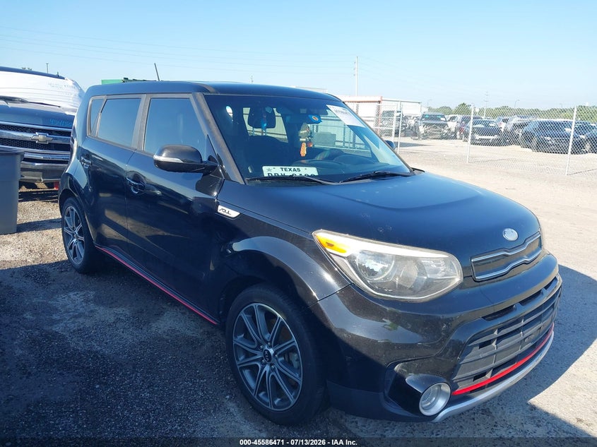 2017 Kia Soul VIN KNDJX3AA2H7452236 IAAI salvage auction — NORMAL WEAR, Clear (Texas), sold $50 on 2026-07-21 (photo 1)
