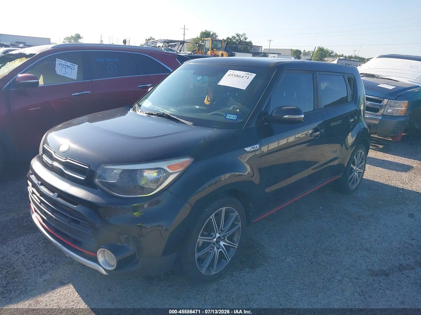 2017 Kia Soul VIN KNDJX3AA2H7452236 IAAI salvage auction — NORMAL WEAR, Clear (Texas), sold $50 on 2026-07-21 (photo 2)