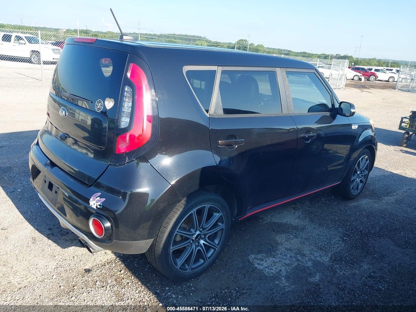 2017 Kia Soul VIN KNDJX3AA2H7452236 IAAI salvage auction — NORMAL WEAR, Clear (Texas), sold $50 on 2026-07-21 (photo 4)