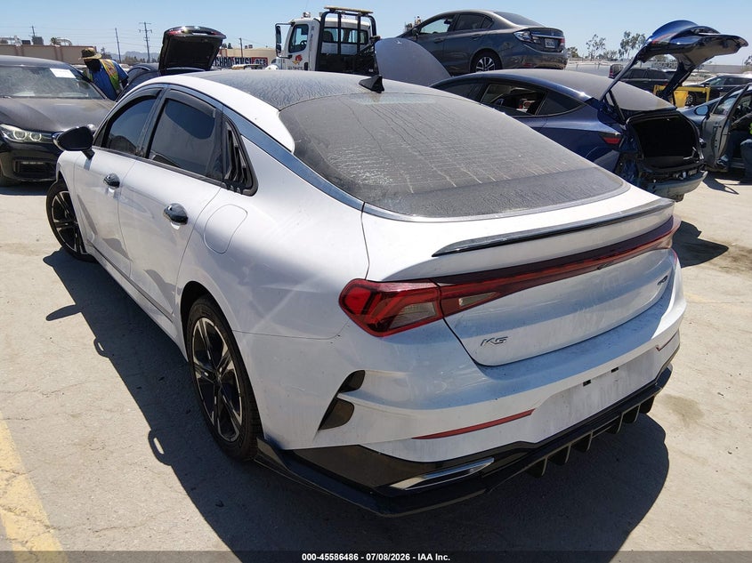 2022 Kia K5 VIN 5XXG64J22NG124927 IAAI salvage auction — FRONT END, Salvage Title, sold $5,300 on 2026-07-29 (photo 3)