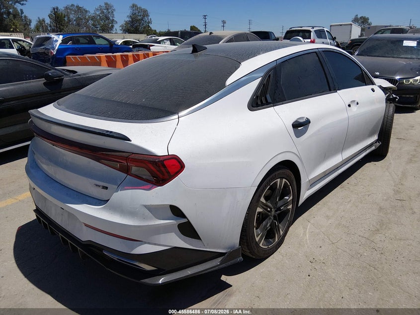 2022 Kia K5 VIN 5XXG64J22NG124927 IAAI salvage auction — FRONT END, Salvage Title, sold $5,300 on 2026-07-29 (photo 4)