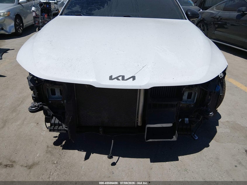 2022 Kia K5 VIN 5XXG64J22NG124927 IAAI salvage auction — FRONT END, Salvage Title, sold $5,300 on 2026-07-29 (photo 6)